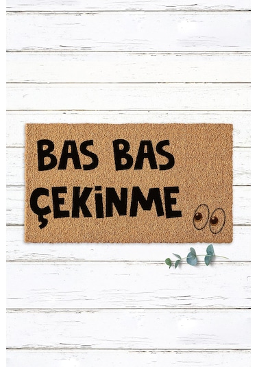Bas Bas Çekinme Kapı Paspası