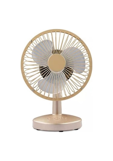 Masaüstü Usb Mini Fan - Bej Iufw3g Bej