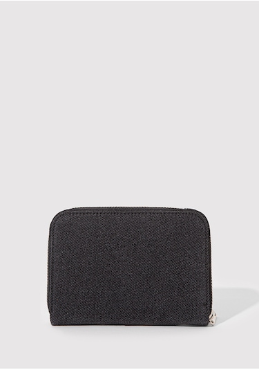 Mavi - Antrasit Denim Cüzdan 1912206-88035 Gri
