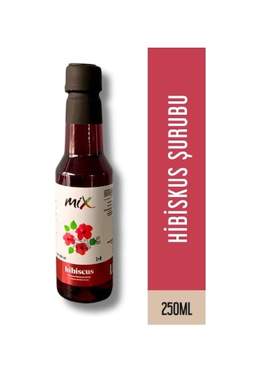 Hibiskus Şurup Pet Şişe 250 Ml