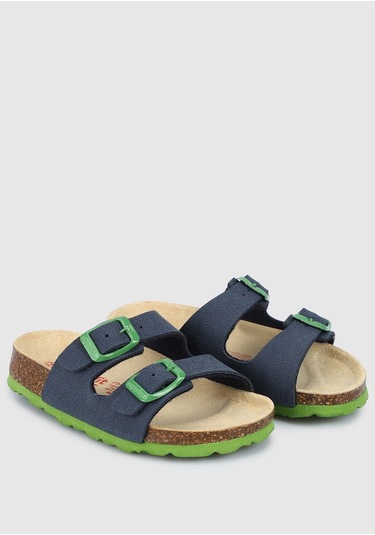 Superfit Mantar Taban Erkek Çocuk Terlik Lacivert Lacivert