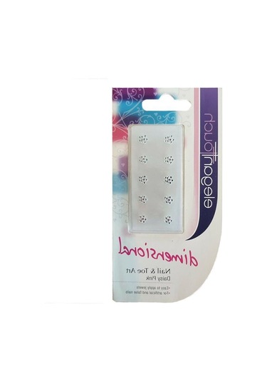 Elegant Touch Dimensional Nail Toe Art