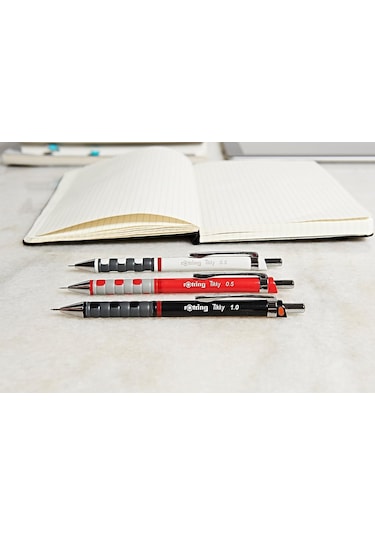 Rotring Tikky Versatil Kalem 0.7 MM Okul Seti Bordo