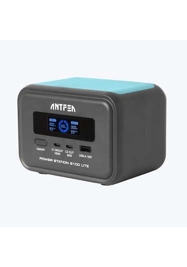 Antfea S100 Lite Taşınabilir Güç Sistemi 99w Güneş Paneli Uyumlu