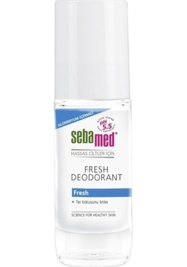 Sebamed Ter Kokusu Önleyici 48 saat etkili Hassas Ciltler için Kadın Erkek Roll-On Deodorant Fresh 50 ML