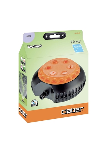 6 Fonksiyonlu Fıskiye Tablalı Claber 8654