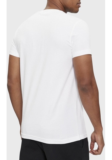 Calvin Klein Erkek T Shirt K10k112724 Yaf Beyaz