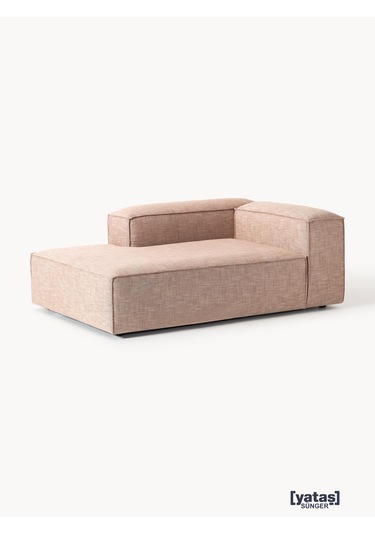 Most Mollis Plus Sol Köşe Dinlenme 09 Bej Keten Kumaş Yumuşak Sün