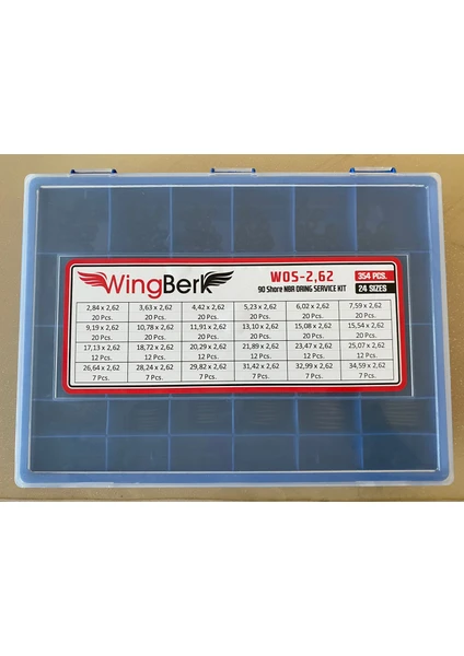 Wingberk Wos-2,62 90 Shore Nbr Oring Seti 1 Adet