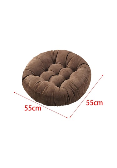 Suntek Büyük Koltuk Minderi 55cmx55cm Ofis Koltuğu Kahve Için