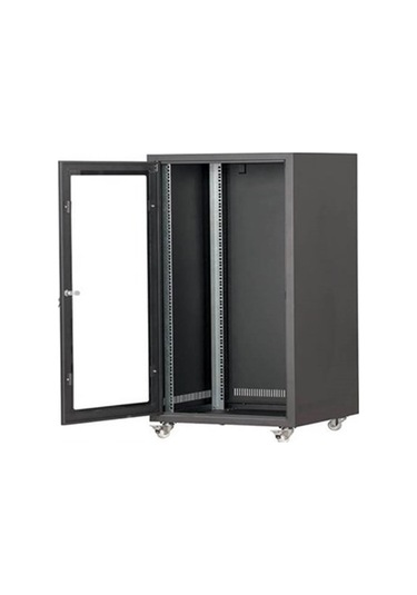 Setrack 19'' 12u 600x800 Tekerlekli Rack Kabinet