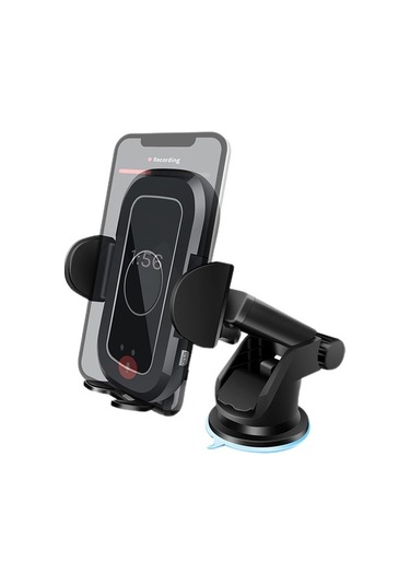 Joyhub Qi 10w Otomatik Sıkma Araba Bluetooth Kulaklık Telefon Tutucu Kablosuz Şarj-10w Kablosuz Şarj Ile Siyah Vantuzlu 2zeoyf