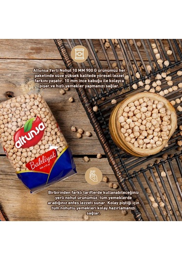 Altunsa Yerli Nohut 2 x 900 G