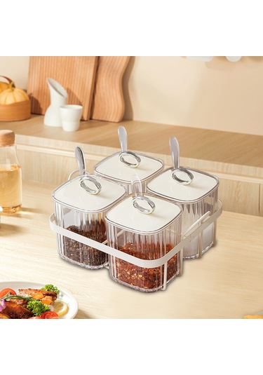 Suntek Magideal Mutfak Büyük Kapasiteli Baharat Kutuları