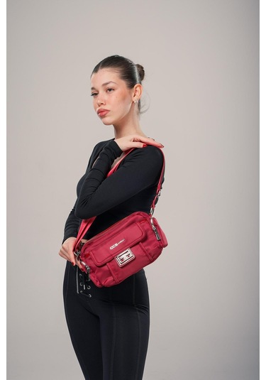 Ççs Kadın 17890 Omuz Çantası Bordo