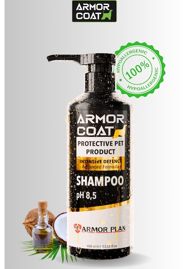 Armor Coat Köpek & Kedi Şampuanı Hindistan Cevizi Yağı Özlü