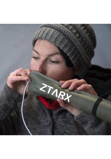 Reedark Ztarx Şişme Led Kamp Lambası - 250 Lümen, 5 Parlaklık Seviyeli, Usb Şarjlı, Mıknatıslı Balıkçı Ve Kamp Aydınlatması Yeşil