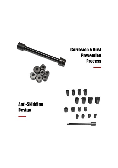 Ranyeek 17 Parça Otomobil Kutuplu Kriko Ayar Aleti Seti - Tüm Araç Serileri İçin Delik Doğrulama Ve Ayar Aracı
