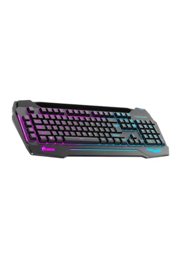 Klavye Gk702-rgb Black Kablolu Multımedya Q Tr