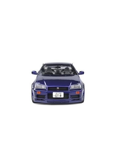 1:18 Solido 1999 Nissan Gt-r R34 Mor Model Araba
