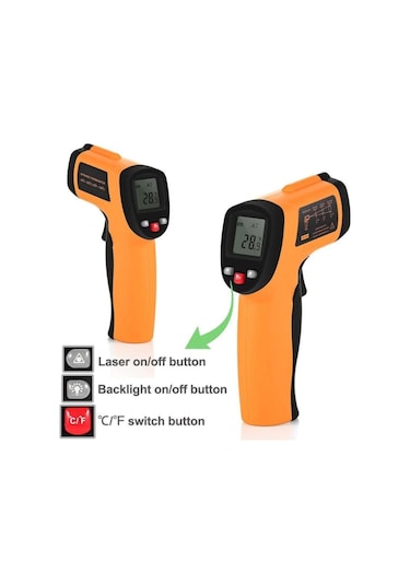 Gm300 Infrared Lazer Temassız Termometre