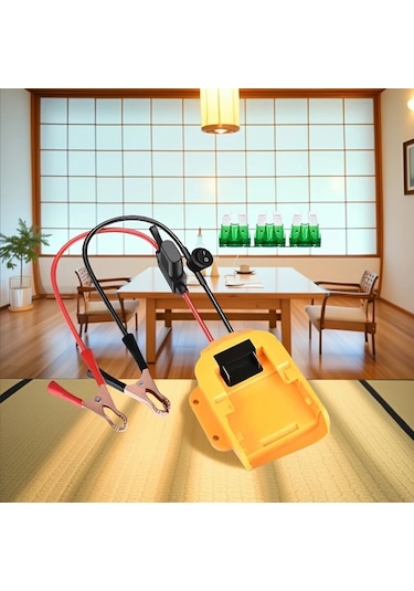 Sunshine011 1 Adet Dewalt 18v-20v Akü Dönüştürücü Bağımsız Anahtarlı 30a Sigortalı For Dcb180 Dcb181 Dcb200 Dcb201