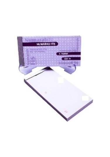 Numaralı Fiş 3.Hamur 12’lı paket