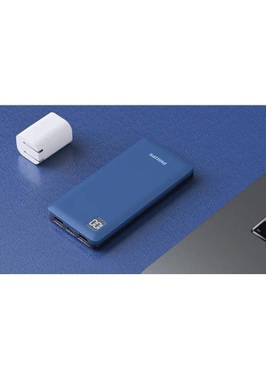Philips 10000 Mah 22.5W USB Ve Type-C PD Üç Çıkışlı Led Göstergeli Powerbank