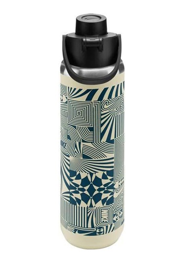 Stainless Steel Recharge Straw Bottle 24 Oz Unisex Krem Antrenman Suluk N.101.3805.237.24 1738846 Bej