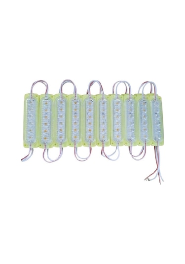 Parmak Led Sarı 6 Led X 20'li Paket 12v / Laam649-3