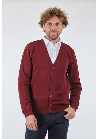 De Blasıo Bordo Erkek Hırka 222340050 Bordo
