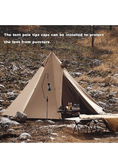 Novahub Hafif Alaşımlı Çadır Ucu Başlığı - 90 Ayarlanabilir, Kaymaz Kilitli, 6mm Uyumlu Kırmızı Kırmızı