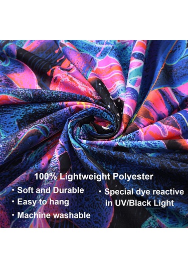 Xiyyadms Karanlık Odalar İçin Parlayan Aşklı Kemer Kelle Desenli Dekoratif Dikişli Polyester Duvar Örtüsü Gösterildiği Gibi