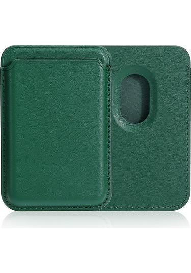 Kilifone - Telefon Arkası Kartlık Magnetik Cardsafe Kartlık - Yeşil - T35006 Yeşil