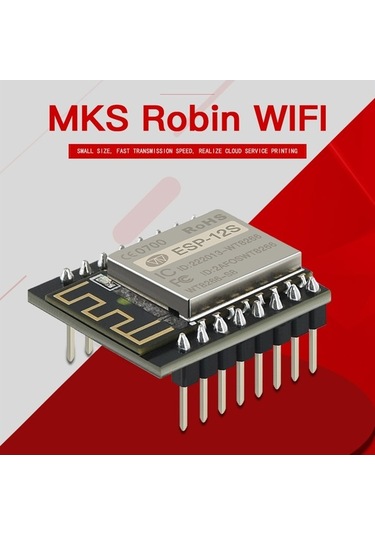 Pazly Mks Robin Wifi V1.0 3d Yazıcı Uzaktan Kumanda Siyah 1 Adet App Kontrol
