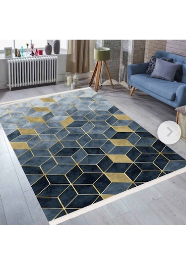 Halıportalı Pvc Taban Mozaik Desen Salon Mutfak Halısı I-Fm-2001