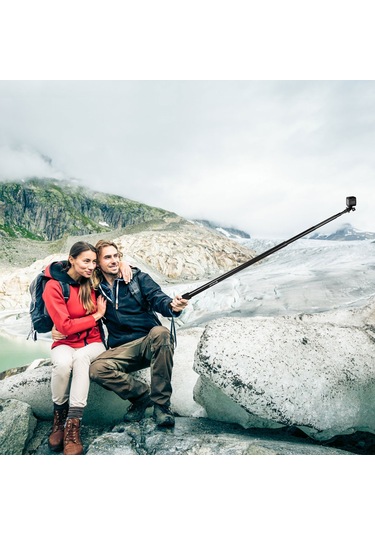 Insta360 One Rs / X2 / X3 / X4 Siyah İçin Puluz 3m Metal Selfie Stick Monopod Diğer