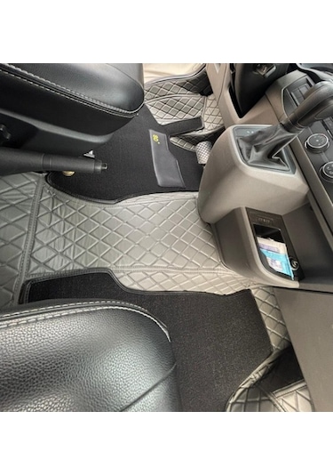 Volkswagen Transporter T6-t7 2016-2024 Aracına Özel 8d Çift Katmanlı Havuzlu Paspas Takımı