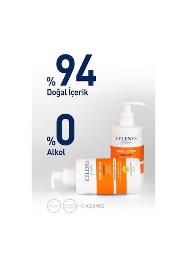 Celenes Vitamin C İçerikli Vücut Losyonu 200 ML