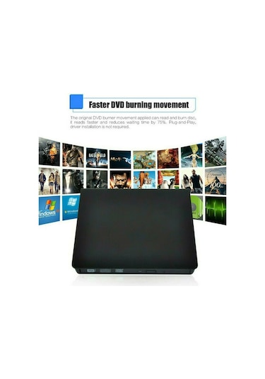 Techtic Usb 3.0 Harici Dvdrw Slim External Cd Dvd Yazıcı Okuyucu