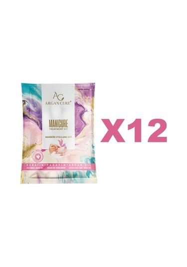 Argan Cure Manikür Uygulama Seti 12'li