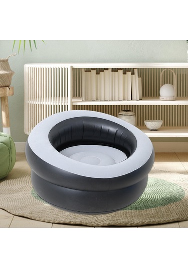 Suntek Dış Mekan Mobilyaları Kapalı Oyun Odası Için Şişme Gri Siyah