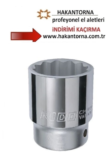 Ht- Rico 3/4 21mm 12 Köşe Kısa Yıldız Lokma