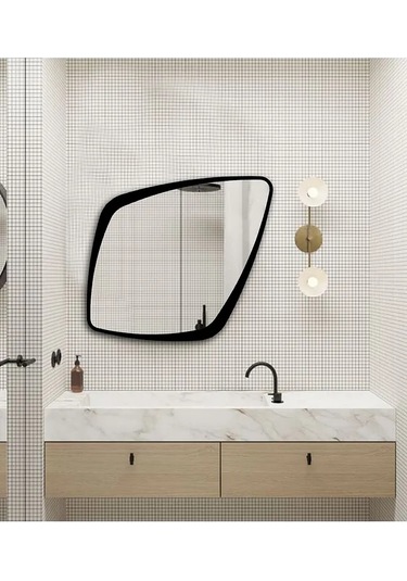 Fawdecor Baklava Model Dekoratif Duvar Aynası M2