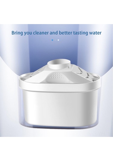 Yaozixa 2'li Paket 4 Aşamalı Su Filtresi - İçme Suyu Arıtma Kartuşu Beyaz