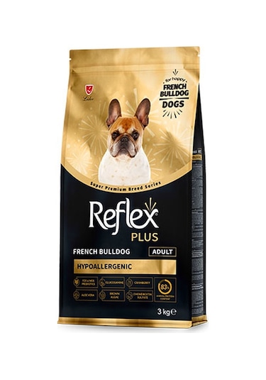 Reflex Plus Hypoallergenic French Bulldog Yetişkin Köpek Maması 3 KG