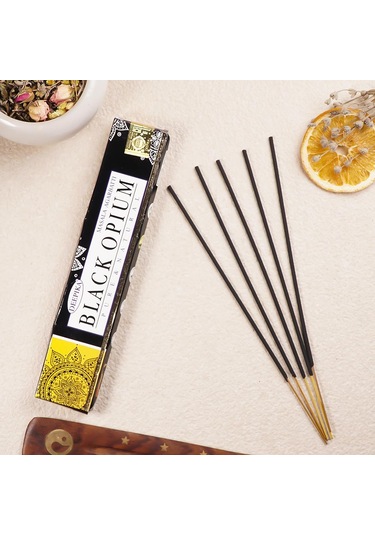 Deepika Siyah Afyon Aromalı Çubuk Tütsü