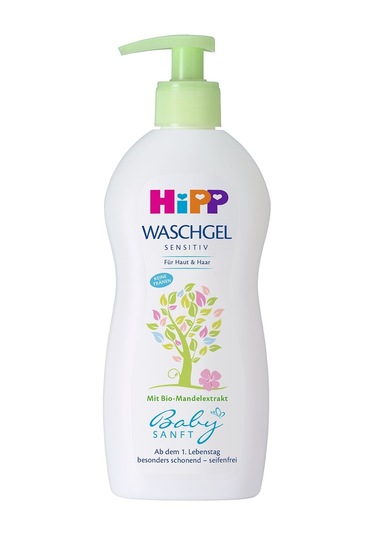 Hipp Babysanft Bebek Saç ve Vücut Banyo Jeli 400 ML
