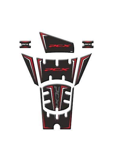 Honda Pcx 2025 Uyumlu Tank Pad 003 Çok Renkli