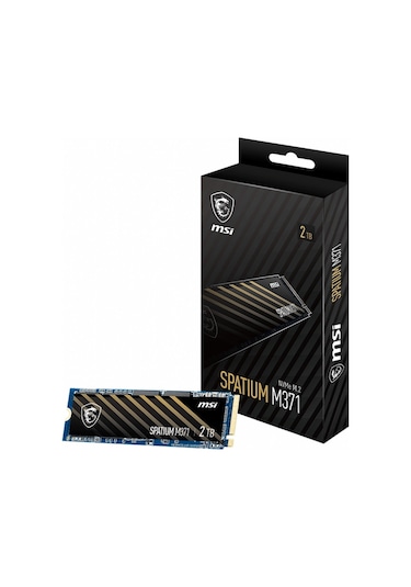 MSI Spatium M371 500 GB PCIe Gen3x4 NVMe M.2 SSD
